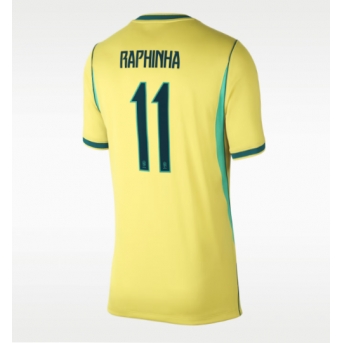 Billige Fotballdrakt Brasil Raphinha Belloli #11 Replika Hjemmedrakt Dame VM 2026 Kortermet